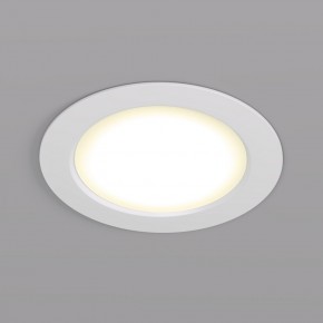 DK3048-WH Встраиваемый светильник, IP 20, 7Вт, LED, белый, пластик в Советском - sovetskiy.mebel24.online | фото 1