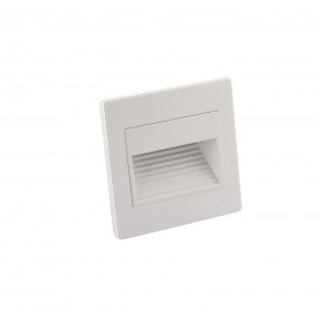 DK3050-WH Светильник встраиваемый в стену, IP 20, LED 3000, 1 Вт, белый, пластик в Советском - sovetskiy.mebel24.online | фото 2