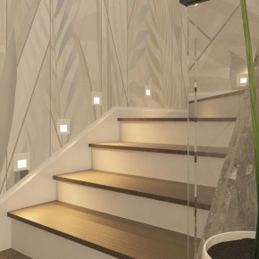 DK3050-WH Светильник встраиваемый в стену, IP 20, LED 3000, 1 Вт, белый, пластик в Советском - sovetskiy.mebel24.online | фото 9