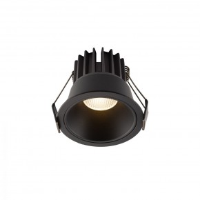 DK4500-BK Встраиваемый светильник, IP 20, 12 Вт, LED 3000, черный, алюминий в Советском - sovetskiy.mebel24.online | фото 1
