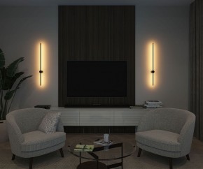 DK5014-BK Бра 1000 мм, 3000К, IP20, 12 Вт, черный, алюминий в Советском - sovetskiy.mebel24.online | фото 5