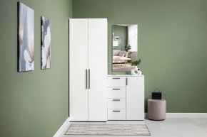 ЭЙР прихожая (модульная) Белый Шагрень в Советском - sovetskiy.mebel24.online | фото 26