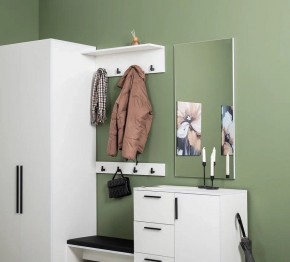 ЭЙР прихожая (модульная) Белый Шагрень в Советском - sovetskiy.mebel24.online | фото 33