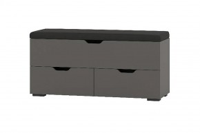 ФЛИНТ Диван (графит/черный) в Советском - sovetskiy.mebel24.online | фото 1
