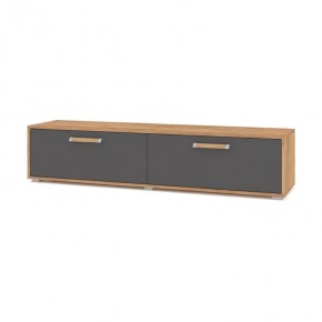 ФЛОРИДА Ф31 Тумба ТВ (дуб золотой/графит) в Советском - sovetskiy.mebel24.online | фото