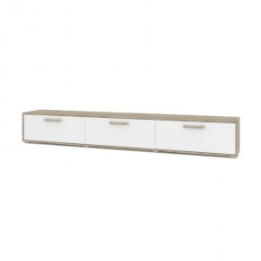 ФЛОРИДА Ф33 Тумба ТВ (дуб серый/белый) в Советском - sovetskiy.mebel24.online | фото