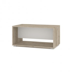 ФЛОРИДА Ф61 Стол журнальный (полка) дуб серый/белый в Советском - sovetskiy.mebel24.online | фото