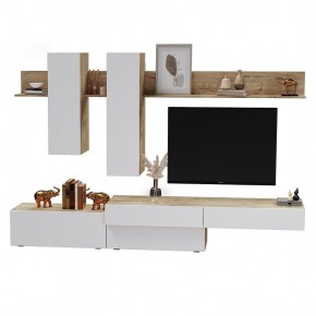 ФРИДА Гостиная (Вотан/Белый глянец) в Советском - sovetskiy.mebel24.online | фото 2