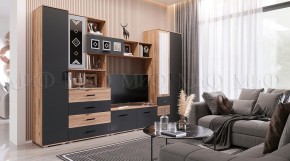 БЕЛЛА Гостиная (модульная) графит в Советском - sovetskiy.mebel24.online | фото 1