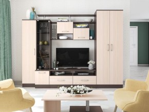 Гостиная Оскар-5 венге/дуб молочный в Советском - sovetskiy.mebel24.online | фото 1