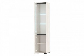 ГРЕТТА Пенал-витрина 1В1С (дуб крафт) в Советском - sovetskiy.mebel24.online | фото 2
