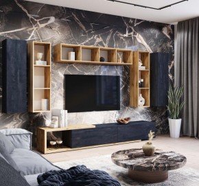 ХЛОЯ Гостиная (Дуб Вотан/Обсидиан) модульная в Советском - sovetskiy.mebel24.online | фото 10