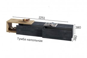 ХЛОЯ Гостиная (Дуб Вотан/Обсидиан) модульная в Советском - sovetskiy.mebel24.online | фото 9