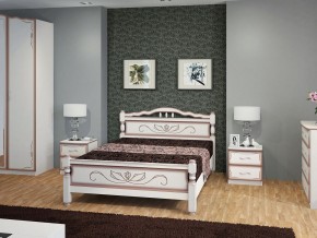КАРИНА-5 Кровать из массива 900 (Дуб молочный) в Советском - sovetskiy.mebel24.online | фото