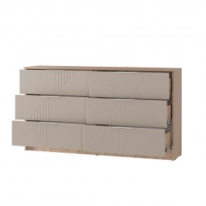 Комод Эмилия КМ-04 (Дуб смоки/Айриш (MF03)) в Советском - sovetskiy.mebel24.online | фото 2