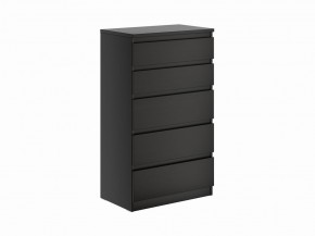 Комод КАСТОР с пятью ящиками, цвет Дуб Венге в Советском - sovetskiy.mebel24.online | фото