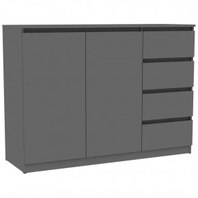 Комод Мальта K117 (Графит) в Советском - sovetskiy.mebel24.online | фото