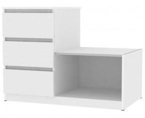 Комод Мальта K206 (Белый) в Советском - sovetskiy.mebel24.online | фото
