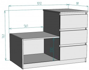 Комод Мальта K207 в Советском - sovetskiy.mebel24.online | фото 2