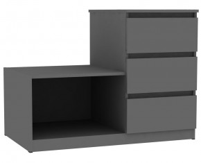 Комод Мальта K207 (Графит) в Советском - sovetskiy.mebel24.online | фото
