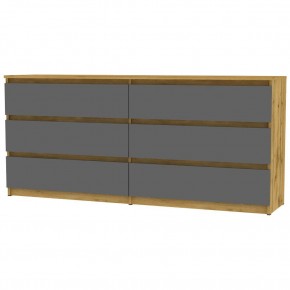 Комод Malta light K144 (ДВ-Графит) в Советском - sovetskiy.mebel24.online | фото