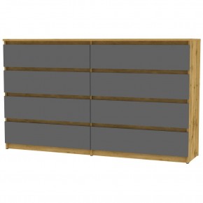 Комод Malta light K147 (ДВ-Графит) в Советском - sovetskiy.mebel24.online | фото
