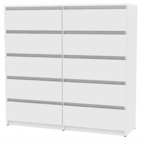 Комод Malta light K155 (Белый) в Советском - sovetskiy.mebel24.online | фото