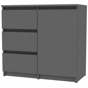 Комод Malta light K186 (Графит) в Советском - sovetskiy.mebel24.online | фото