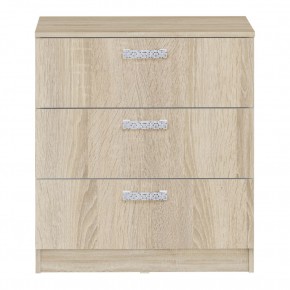 Комод мини Салоу (Дуб Сонома) в Советском - sovetskiy.mebel24.online | фото 3