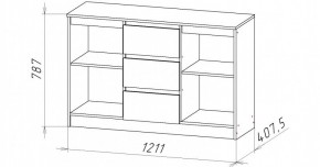 НИЦЦА-5 Комод (НЦ.05) в Советском - sovetskiy.mebel24.online | фото 2