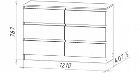 НИЦЦА-7 Комод (НЦ.07) в Советском - sovetskiy.mebel24.online | фото 3