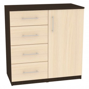 Комод "Калисто (K18)" ручка рейлинг (Венге-ДМ) в Советском - sovetskiy.mebel24.online | фото