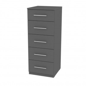 Комод "Калисто (K35)" ручка рейлинг (Графит) в Советском - sovetskiy.mebel24.online | фото