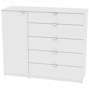 Комод "Калисто (K40)" ручка торцевая (Белый) в Советском - sovetskiy.mebel24.online | фото