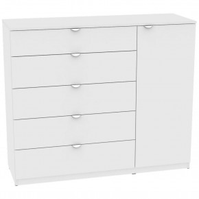 Комод "Калисто (K41)" ручка торцевая (Белый) в Советском - sovetskiy.mebel24.online | фото