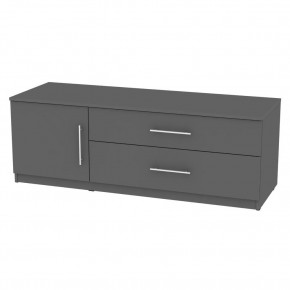 Комод "Калисто (K52)" ручка рейлинг (Графит) в Советском - sovetskiy.mebel24.online | фото