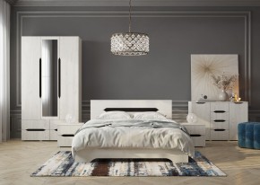 Комод Вега 1200 (Крафт белый - Венге) в Советском - sovetskiy.mebel24.online | фото 3