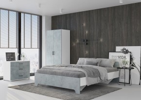 Комод VICTOR (Белый/Бетон) в Советском - sovetskiy.mebel24.online | фото 3