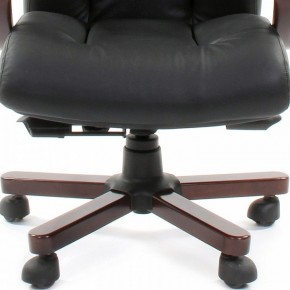 Кресло для руководителя Chairman 421 черный/орех темный, черный в Советском - sovetskiy.mebel24.online | фото 4