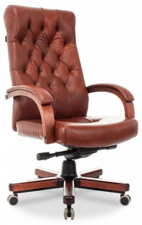 Кресло для руководителя T-9928WALNUT/CHOK в Советском - sovetskiy.mebel24.online | фото