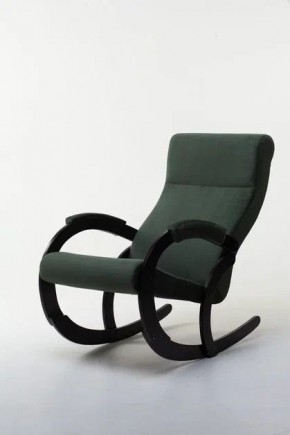 Кресло-качалка КОРСИКА 34-Т-AG (зеленый) в Советском - sovetskiy.mebel24.online | фото