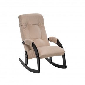 Кресло-качалка Модель 67 Венге, ткань V 18 в Советском - sovetskiy.mebel24.online | фото 2