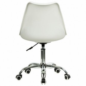 Кресло стул BRABIX "Eames MG-310 CH", хром, пластик белый, экокожа белая, 532923 в Советском - sovetskiy.mebel24.online | фото 4