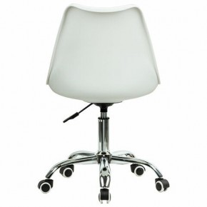 Кресло стул BRABIX "Eames MG-310 CH", хром, пластик белый, ткань серая, 532924 в Советском - sovetskiy.mebel24.online | фото 4