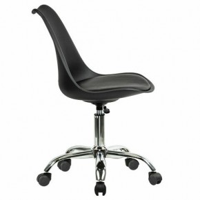 Кресло стул BRABIX "Eames MG-310 CH", хром, пластик черный, экокожа черная, 532925 в Советском - sovetskiy.mebel24.online | фото 3