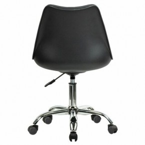 Кресло стул BRABIX "Eames MG-310 CH", хром, пластик черный, экокожа черная, 532925 в Советском - sovetskiy.mebel24.online | фото 4