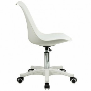 Кресло стул BRABIX "Eames MG-310 PL", пластик белый, экокожа белая, 532926 в Советском - sovetskiy.mebel24.online | фото 3