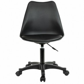 Кресло стул BRABIX "Eames MG-310 PL", пластик черный, экокожа черная, 532927 в Советском - sovetskiy.mebel24.online | фото 1