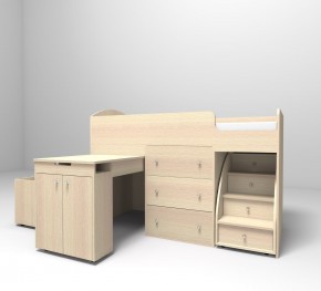 Кровать-чердак Малыш (большой) 800*1800 в Советском - sovetskiy.mebel24.online | фото 25