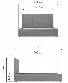 Кровать двуспальная Афродита-3 в Советском - sovetskiy.mebel24.online | фото 11